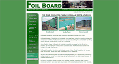 Desktop Screenshot of foilboard-insulation.com.au